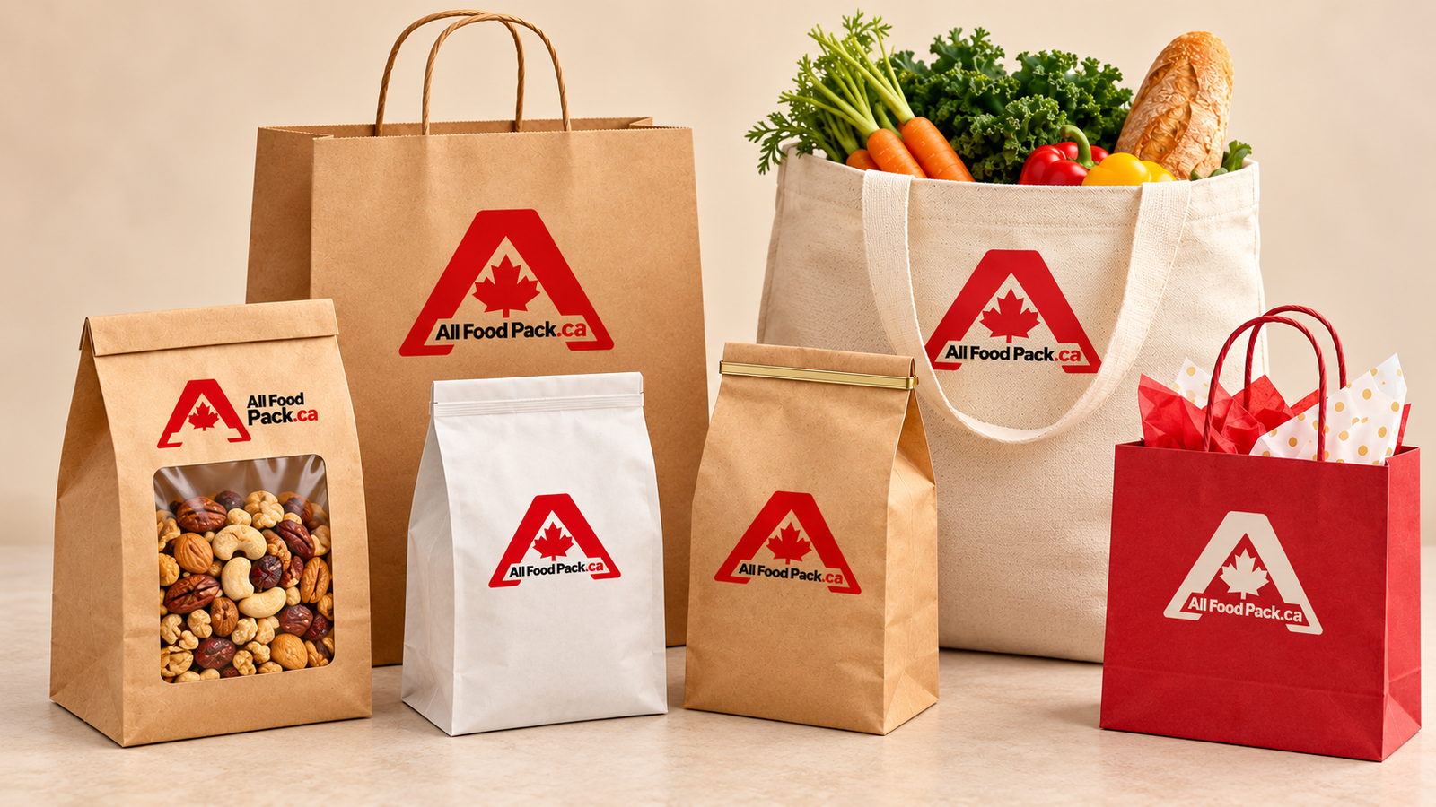 Paper Bags and Reusable Bags Wholesale